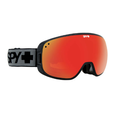Men's Spy Goggles - Spy Bravo - Black Snow Goggles. Bronze/Red Spectra + Blue Contact Men's Spy Goggles - Spy Bravo - Black Snow Goggles. Bronze/Red Spectra + Blue Contact